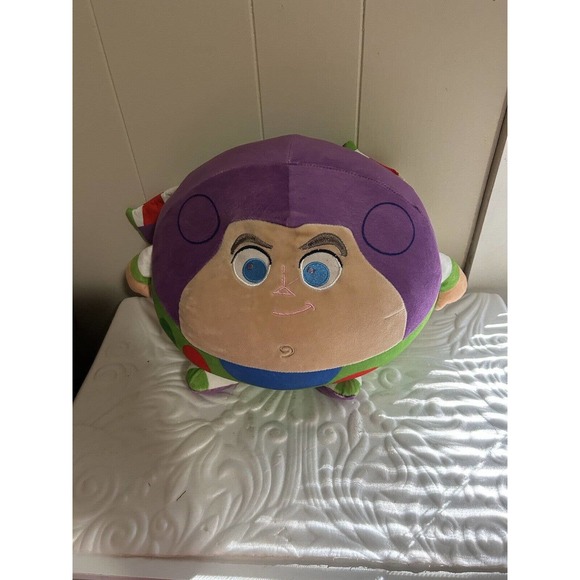 Disney Baby Cuddle Pals Toy Story Plush Round Buzz Lightyear Stuffed Toy - Picture 4 of 5